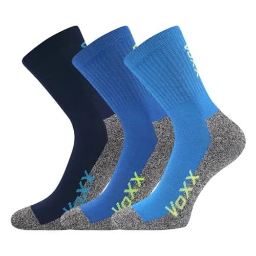 VOXX Ponožky dětské outdoorové LOCIK bavlněné CHLAPECKÉ (3 páry) 20-24 118456