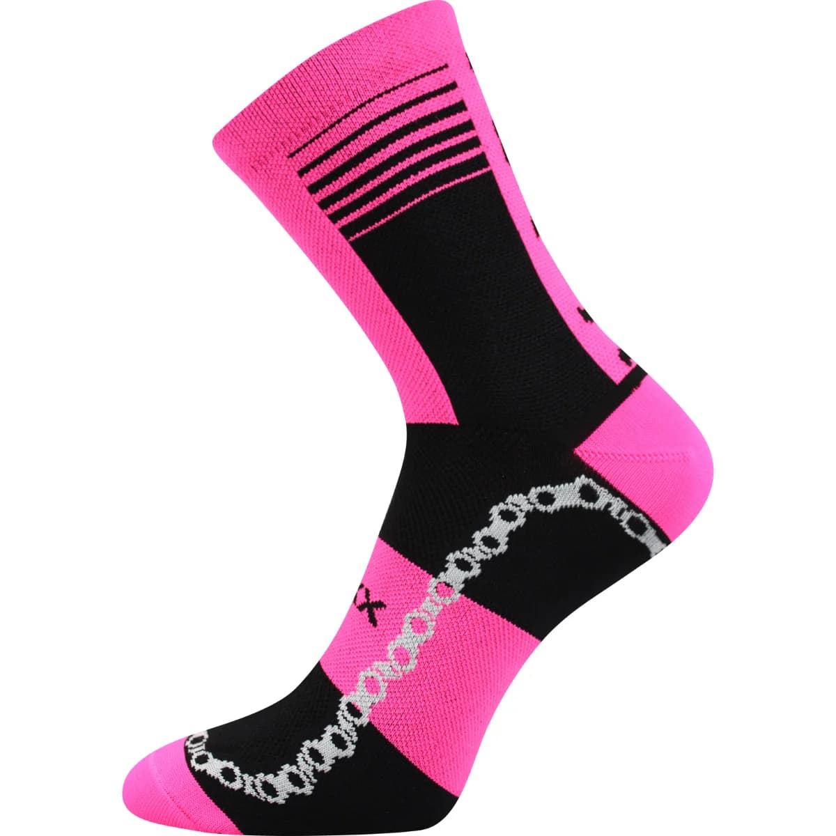 VOXX Ponožky cyklistické RALFI sportovní NEON RŮŽOVÉ 43-46 114813