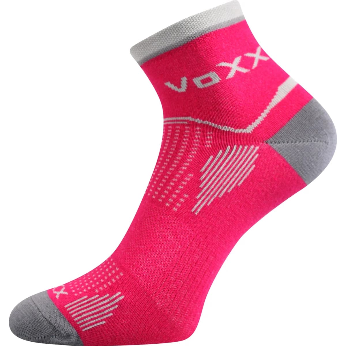 VOXX Ponožky sportovní slabé SIRIUS magenta (3 páry) 39-42 114988