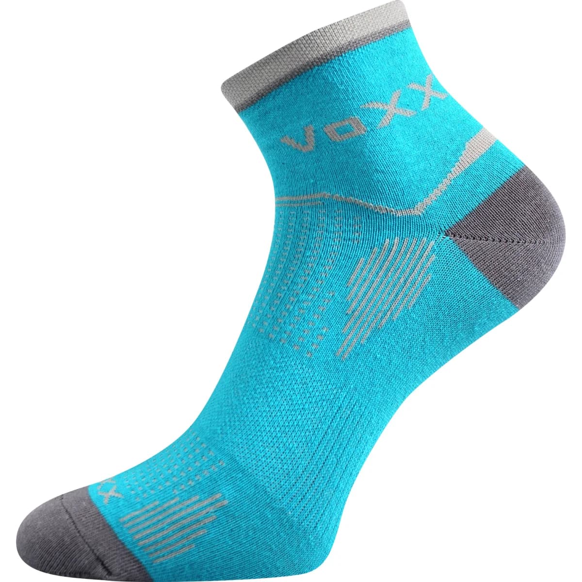 VOXX Ponožky sportovní slabé SIRIUS tyrkysové (3 páry) 43-46 114995