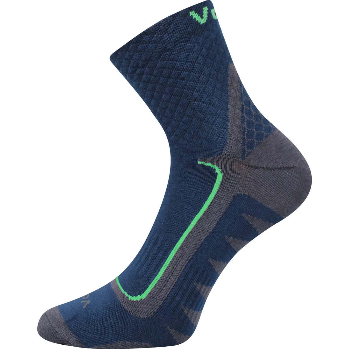 VOXX Ponožky sportovní slabé KRYPTOX tmavě modré (3 páry) 39-42 116445