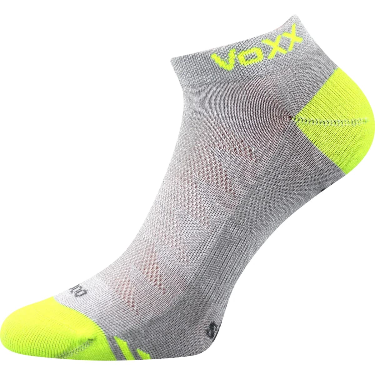 VOXX Ponožky sportovní bambusové BOJAR nízké SVĚTLE ŠEDÉ (3 páry) 35-38 116574