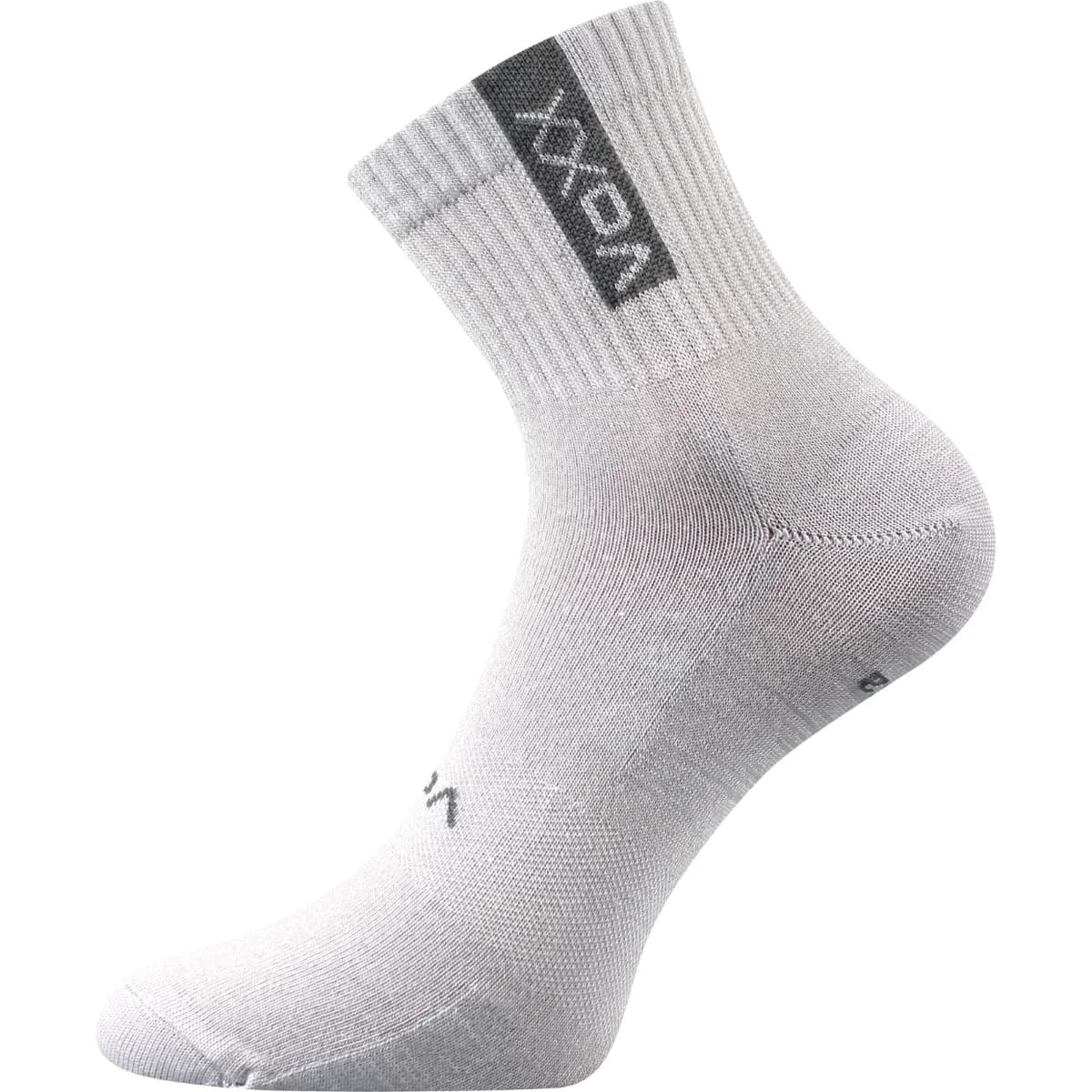 VOXX Ponožky sportovní bambusové BROX světle šedé
