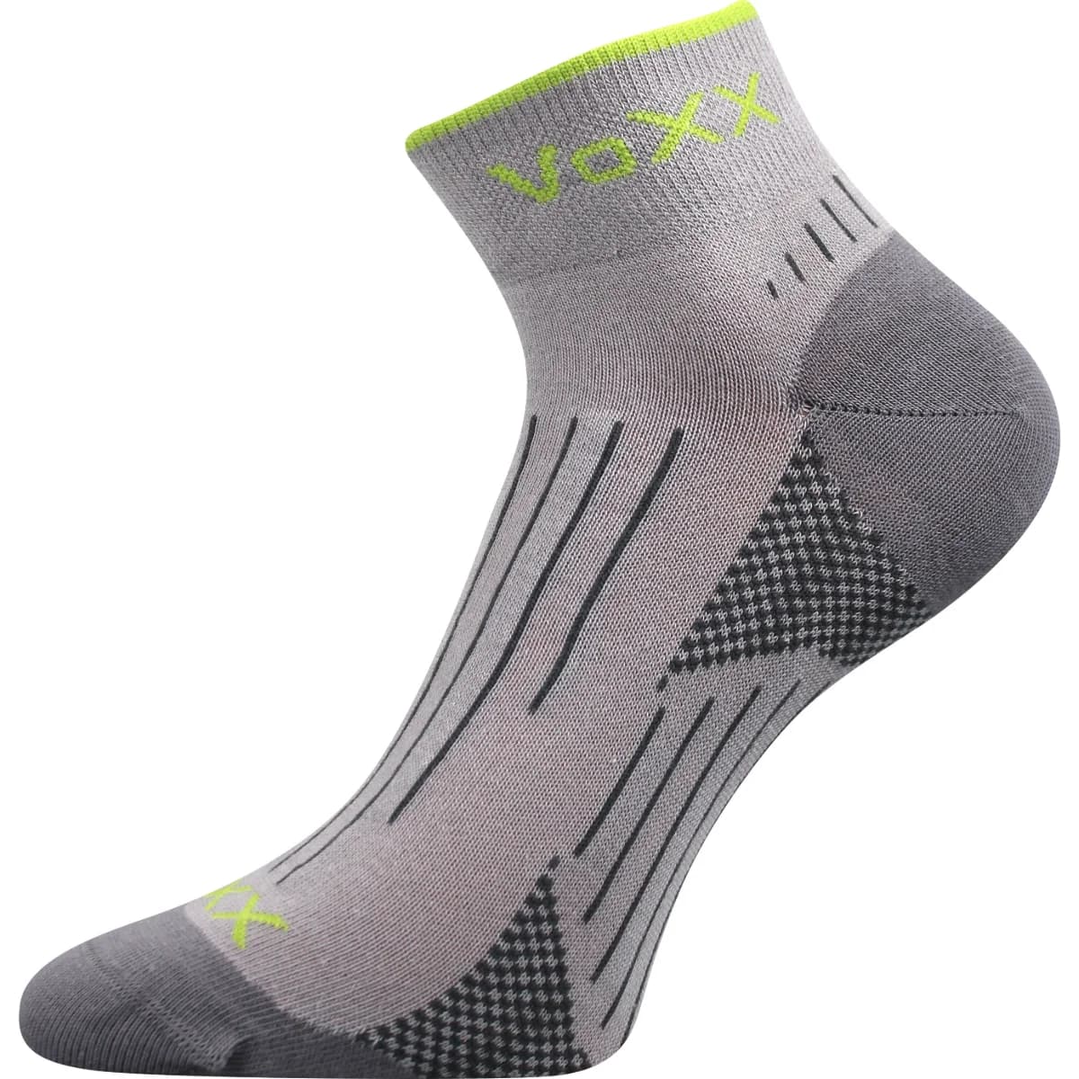 VOXX Ponožky sportovní slabé AZUL světle šedé (3 páry)