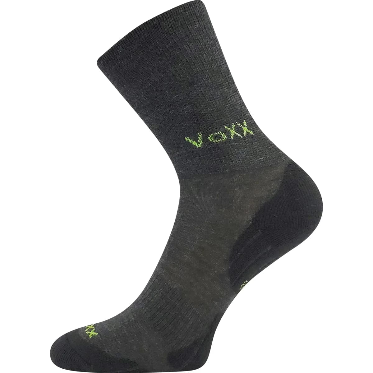VOXX Ponožky dětské zimní vlněné IRIZARIK se stříbrem TMAVĚ ŠEDÉ 20-24 118898