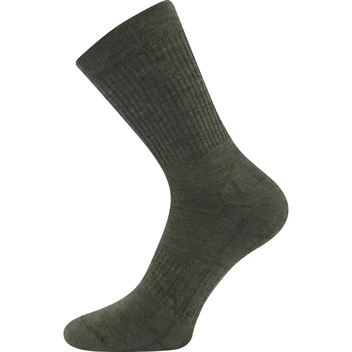 VOXX Ponožky sportovní z merino TWARIX s ionty stříbra KHAKI
