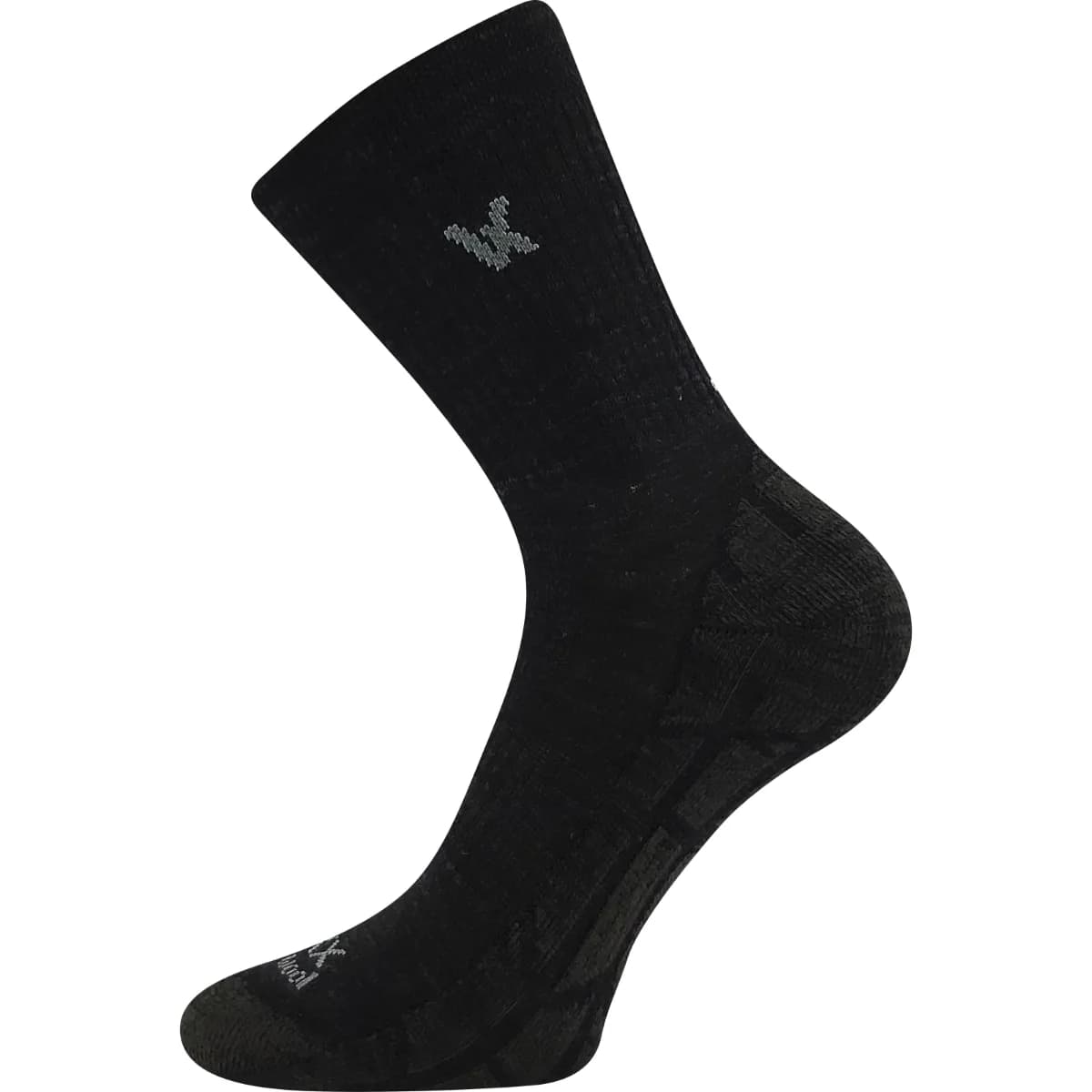 VOXX Ponožky sportovní z merino TWARIX s ionty stříbra TMAVĚ ŠEDÉ