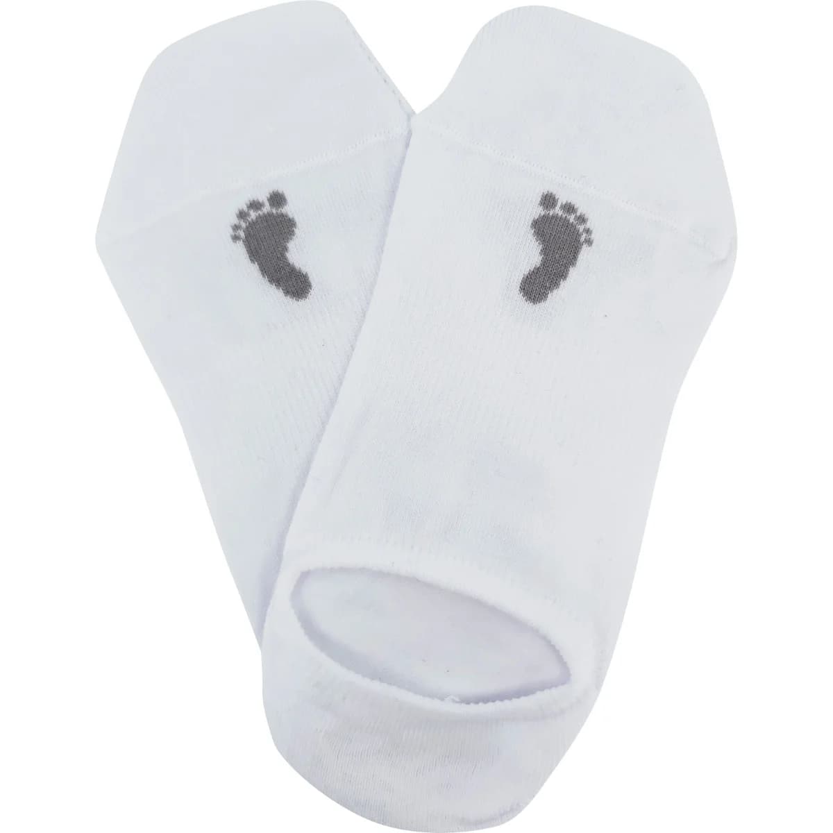 VOXX Ponožky anatomicky tvarované BAREFOOT SNEAKER neviditelné BÍLÉ (3 páry)