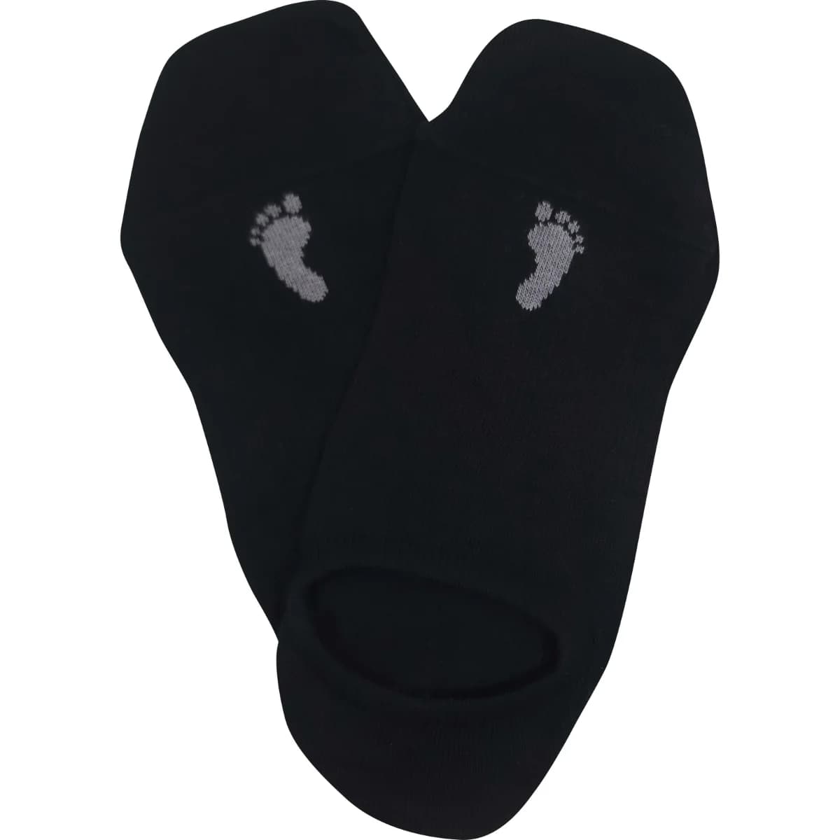 VOXX Ponožky anatomicky tvarované BAREFOOT SNEAKER neviditelné ČERNÉ (3 páry)