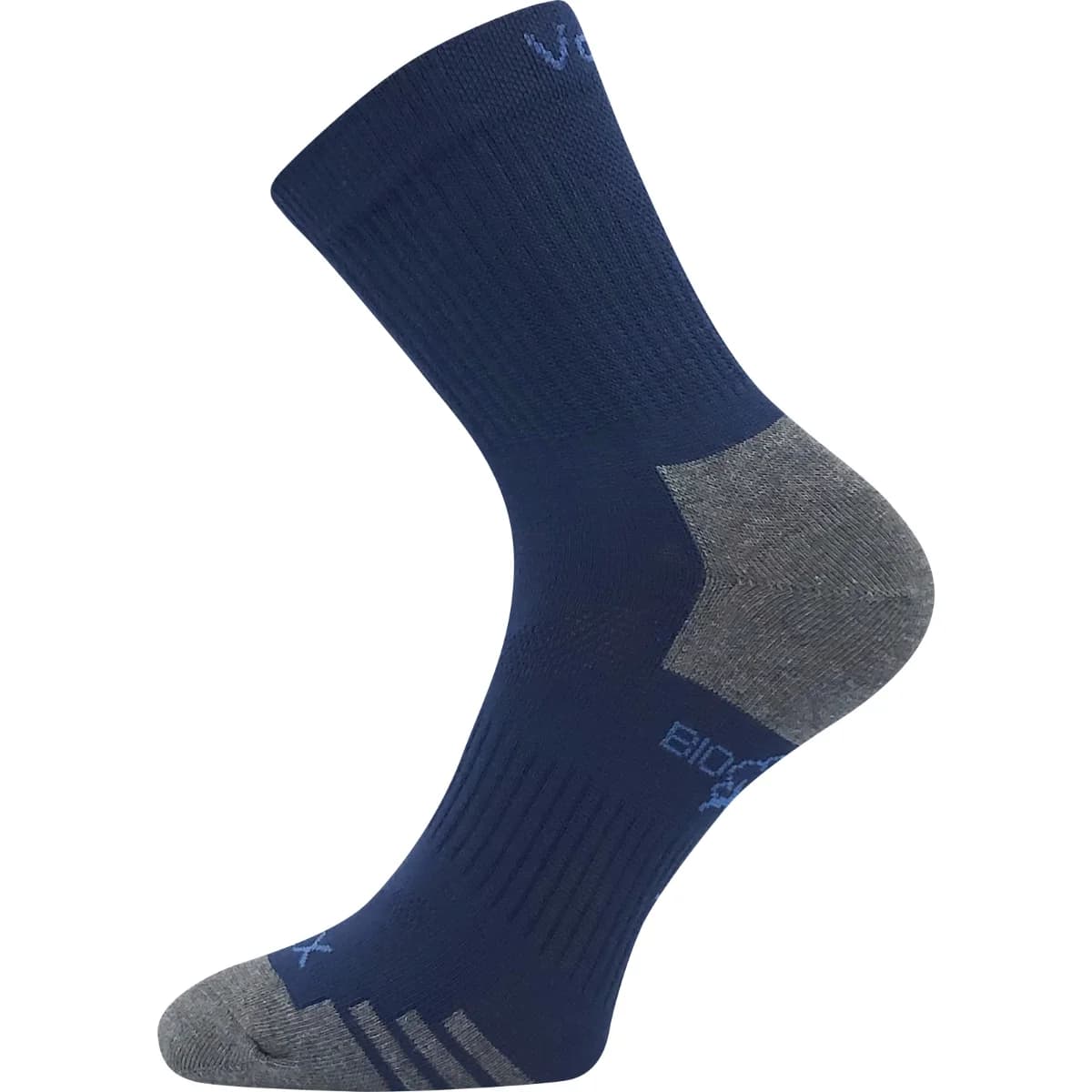 VOXX Ponožky sportovní z BIO bavlny BOAZ tmavě modré (3 páry) 35-38 120130