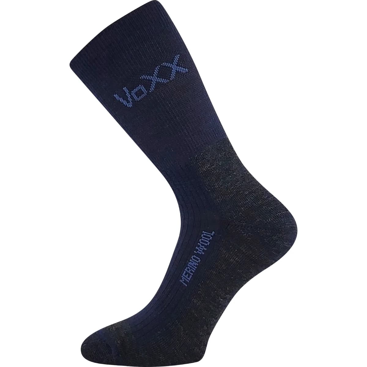 VOXX Ponožky zimní vlněné VOYAGE se stříbrem TMAVĚ MODRÉ