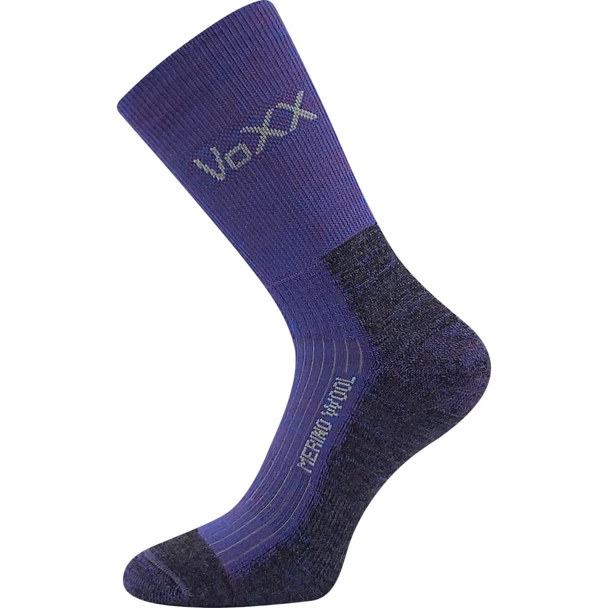 VOXX Ponožky zimní vlněné VOYAGE se stříbrem FIALOVÉ