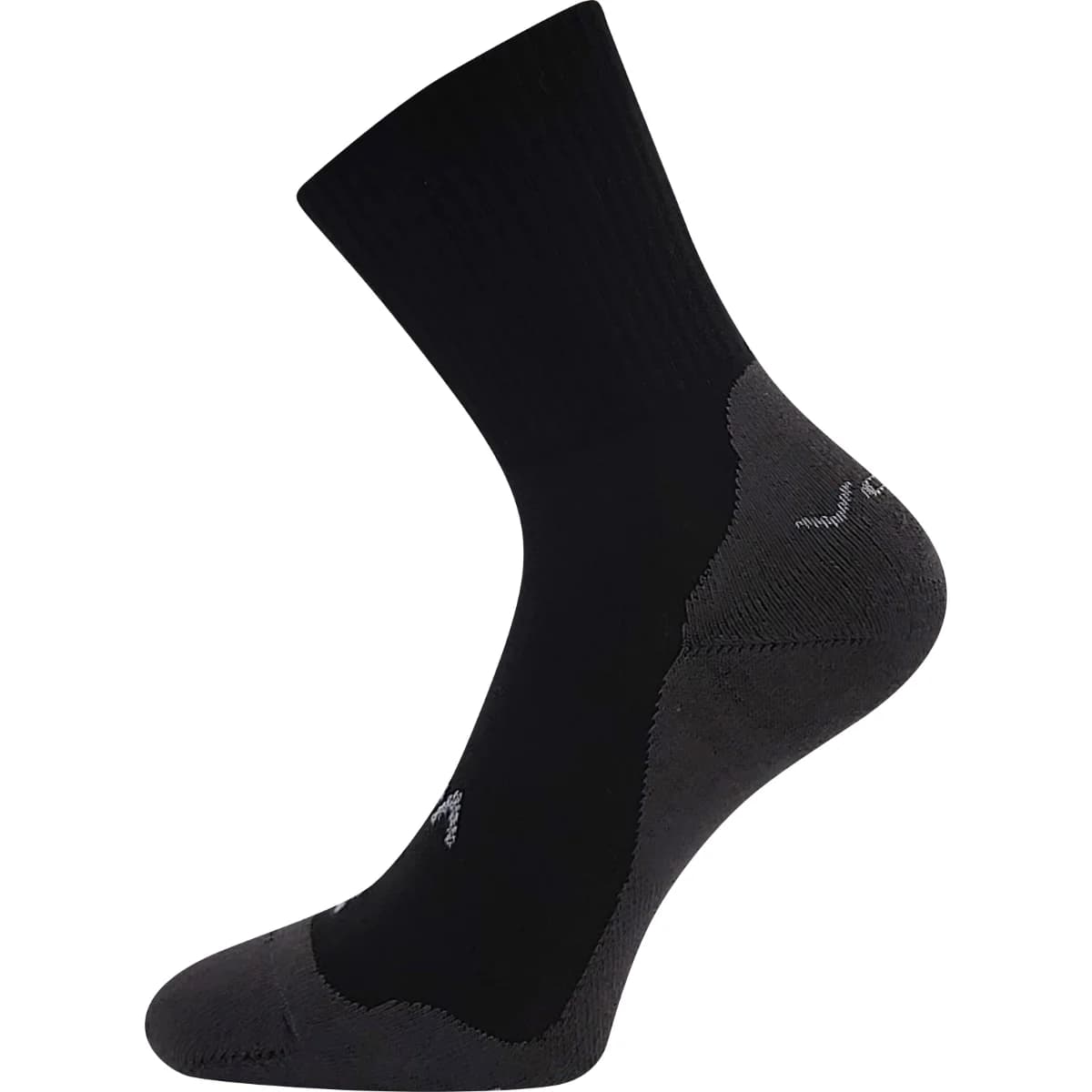 VOXX Ponožky anatomicky tvarované BAREFOOTAN FROTÉ černé (3 páry)