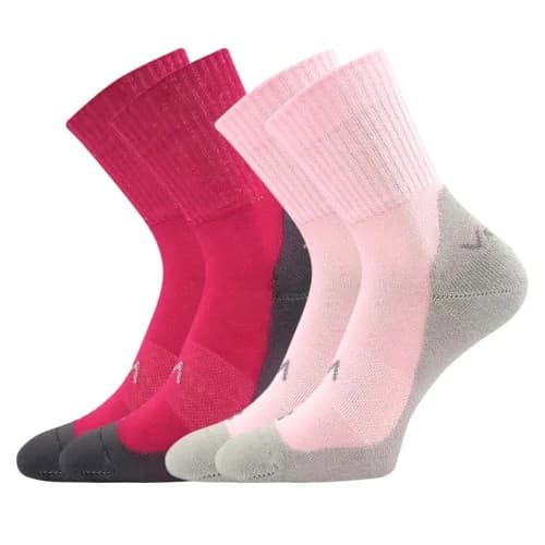 VOXX Ponožky dětské anatomicky tvarované BAREFOOTIK FROTÉ 2pár dívčí