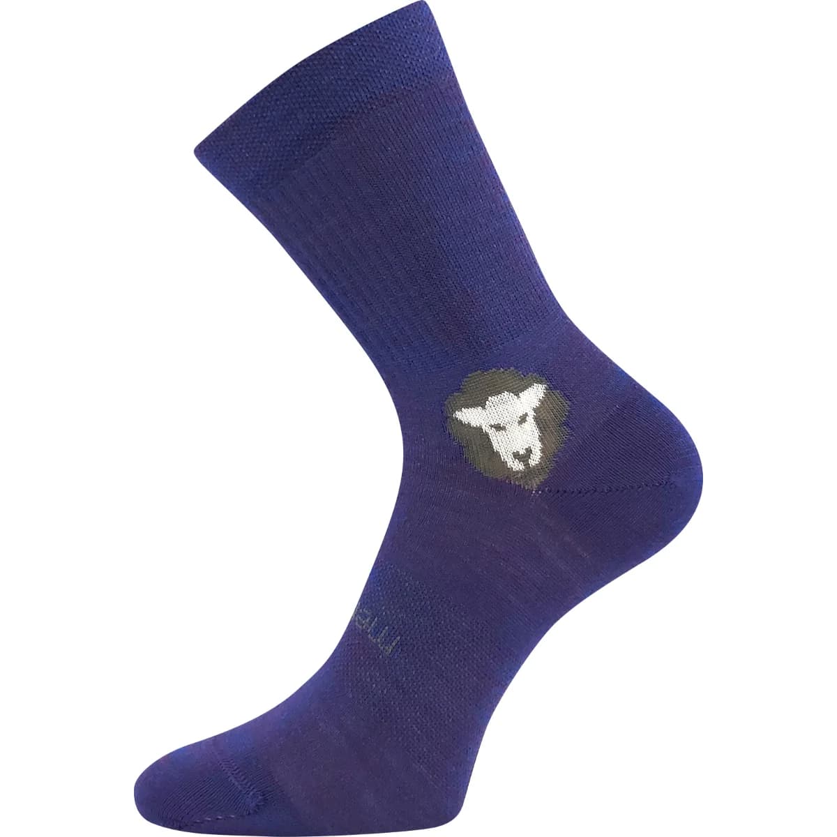 VOXX Ponožky dětské anatomicky tvarované BAREFOOTIK MERINO se stříbrem FIALOVÉ (3 páry)