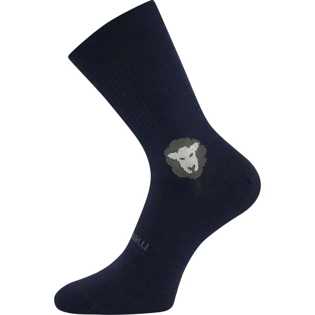 VOXX Ponožky anatomicky tvarované z merino BAREFOOTAN s ionty stříbra TMAVĚ MODRÉ (3 páry)