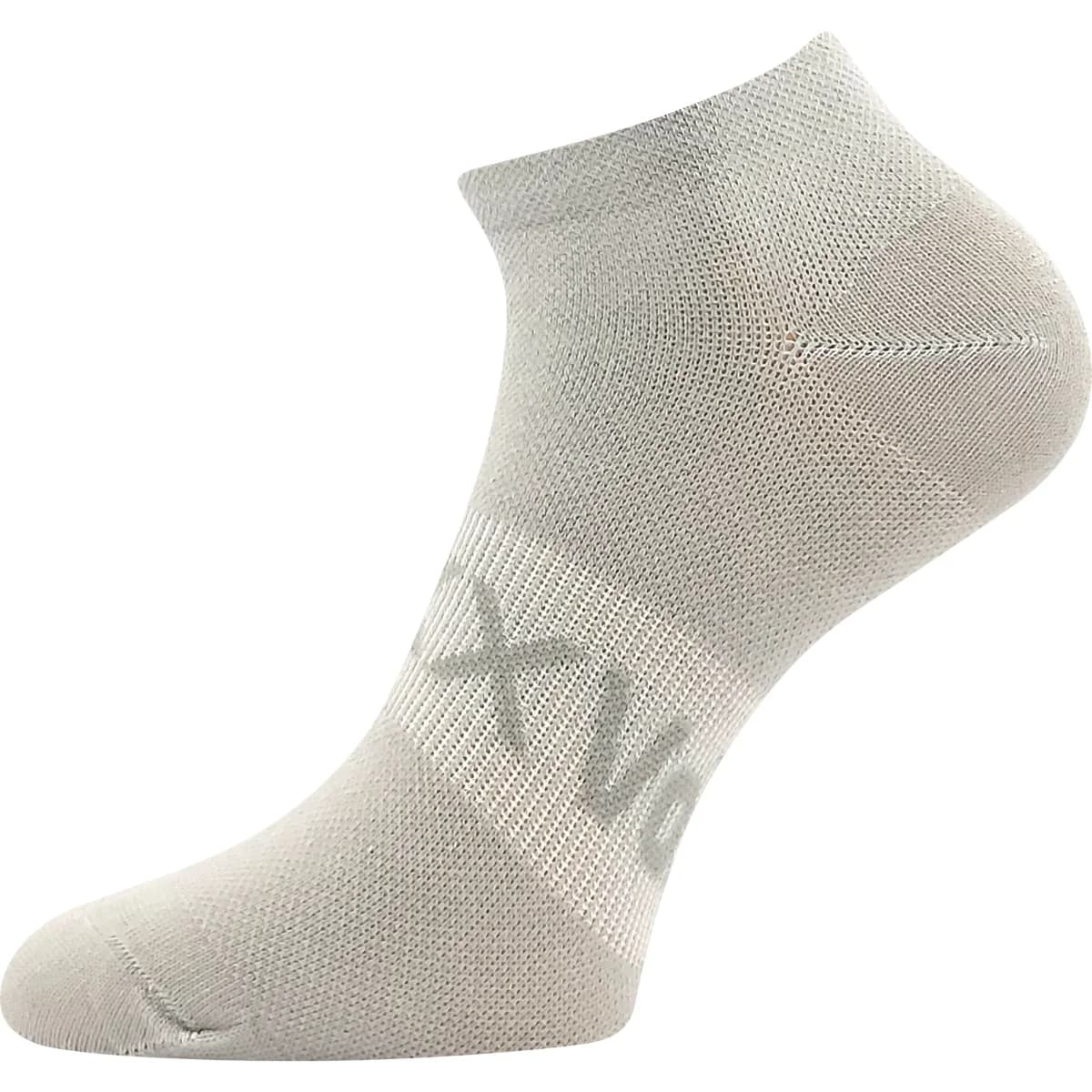 VOXX Ponožky dámské krátké slabé REX 20 s bavlnou ŠEDÉ (3 páry) 35-38 125610