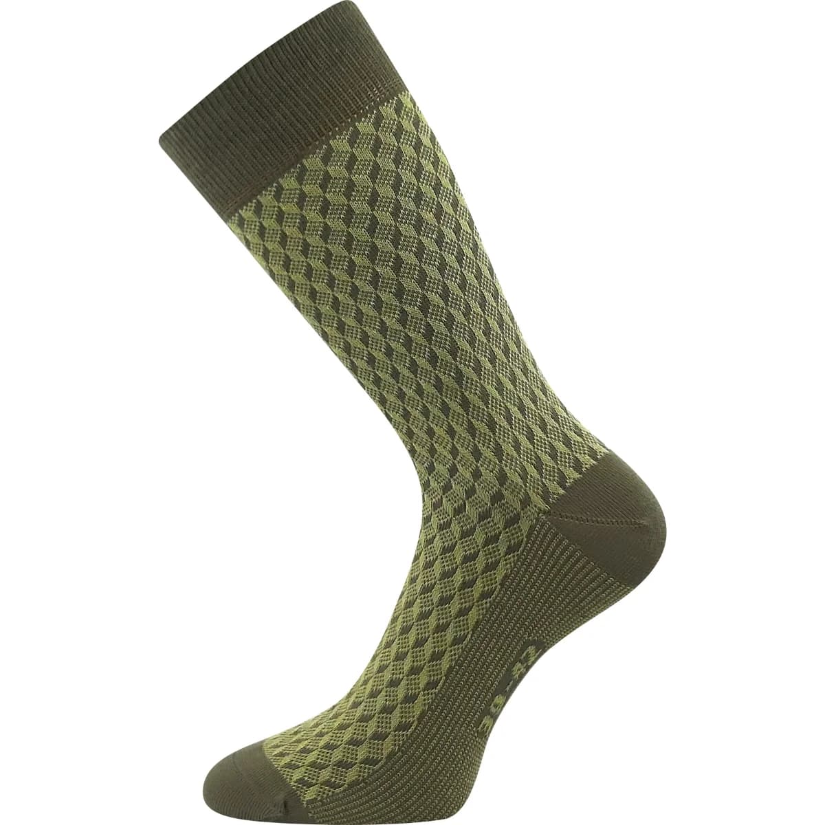 LONKA Ponožky pánské žakárové ŽERYK s bavlnou KHAKI (3 páry)