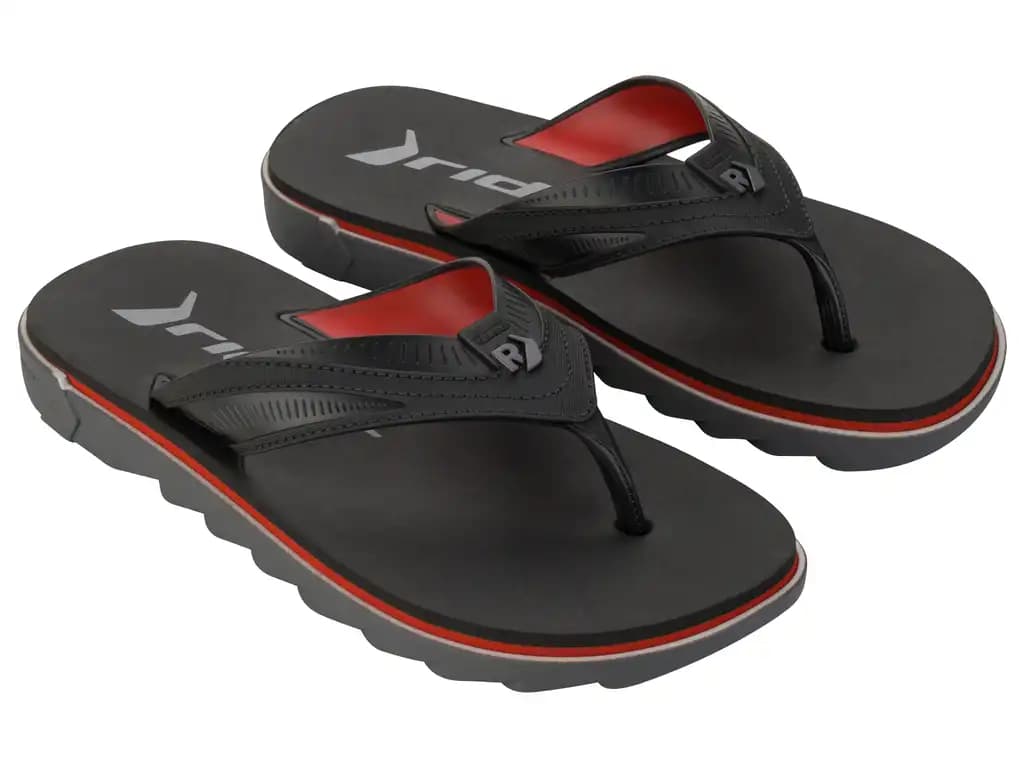 Rider Rw Plus Thong 12425-BE389 Pánské žabky černo / červené 41
