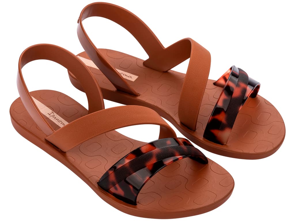 Ipanema Vibrant Sandal 83767-BR604 Dámské sandály hnědé 37