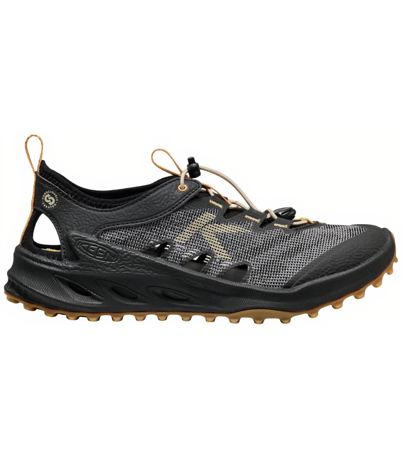 KEEN Zionic ADV Women Dámské trekové boty black/oak buff 37 10066740KEN01S65