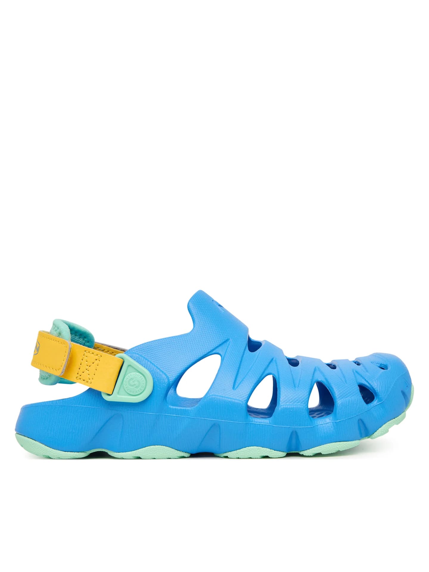 KEEN Hyperflt Youth Dětské sandály Azure Blue/Daffodil 32-33 10066735KEN01C04