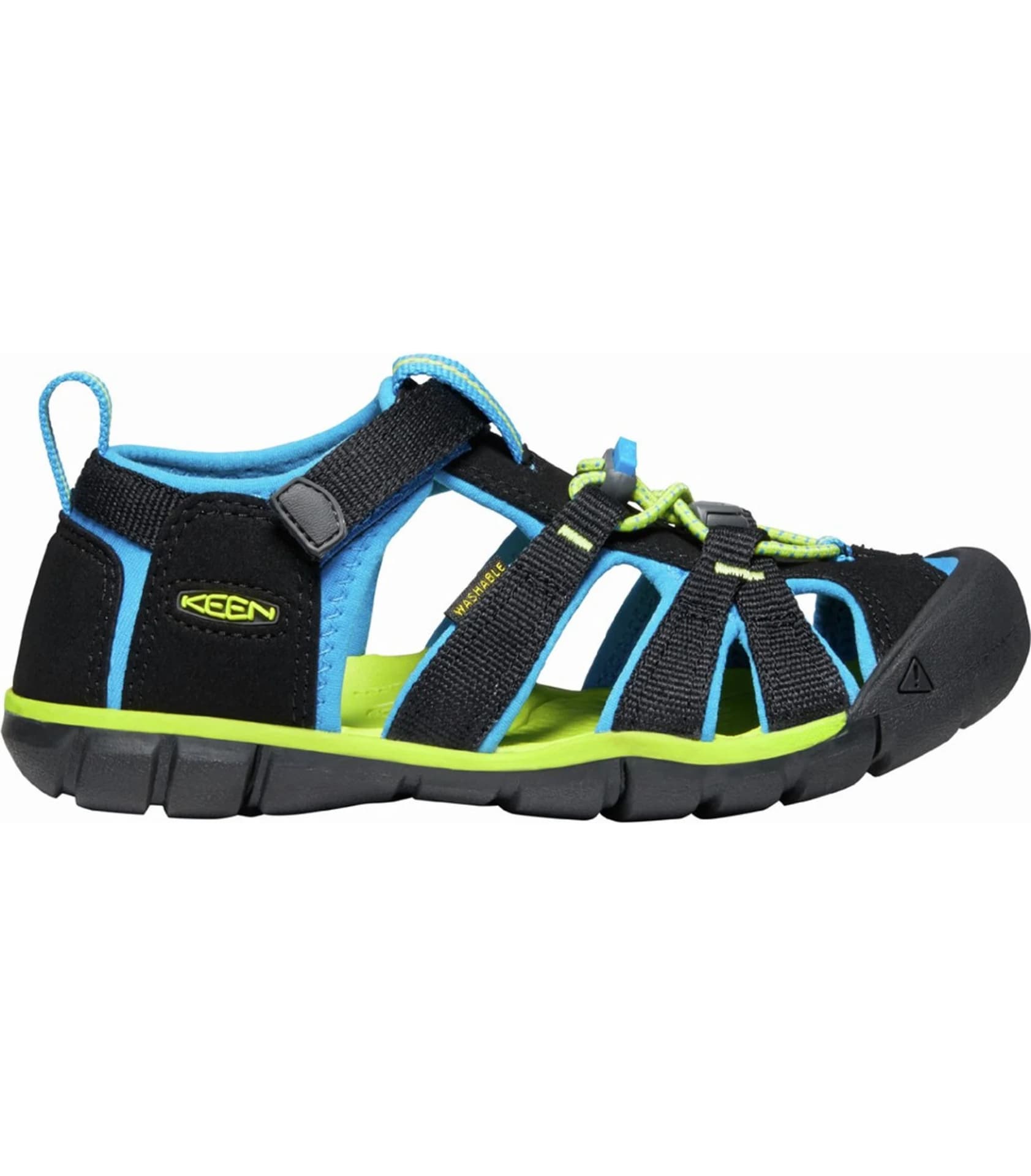 KEEN Seacamp II CNX Youth Dětské sandály black/brilliant blue 35 10012364KEN01C06